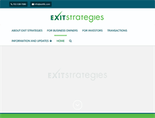 Tablet Screenshot of exitllc.com